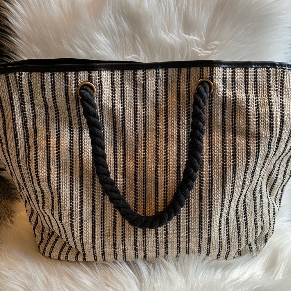 LANCÔME Beach Tote Travel Bag Canvas